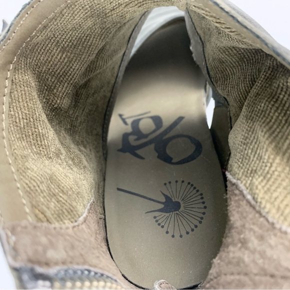 OTBT Patchouli Grey Sandal Ankle Bootie Heeled 6.5 - Picture 10 of 11
